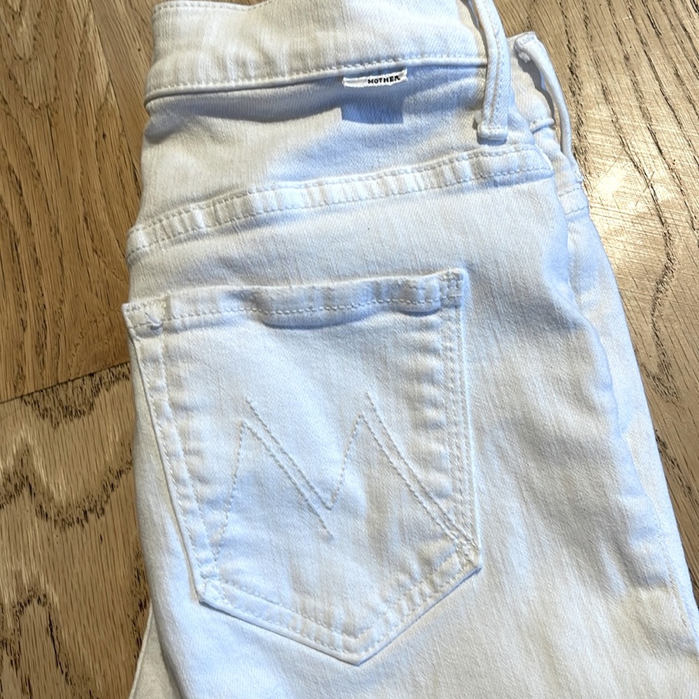 MOTHER Mid-High Rise Skinny Jeans
